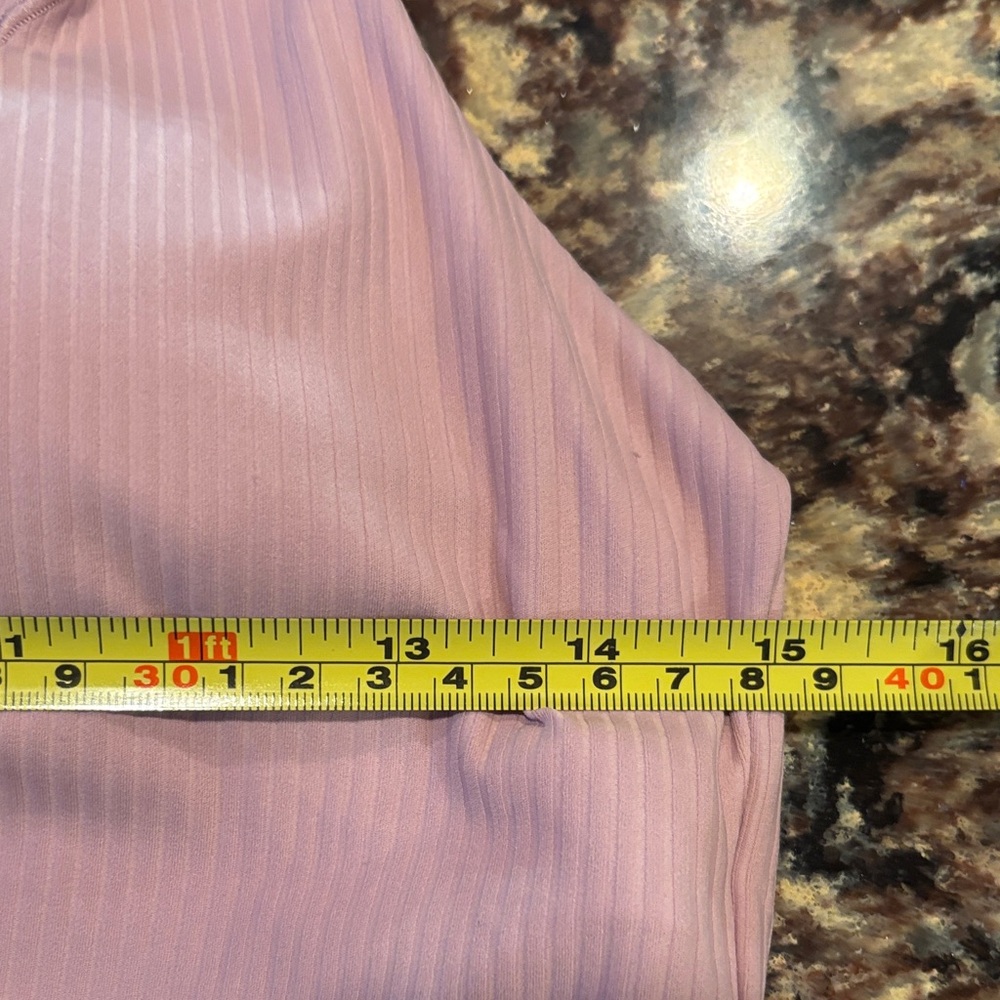 HALARA Pink Ribbed Tank Top - Picture 6 of 6